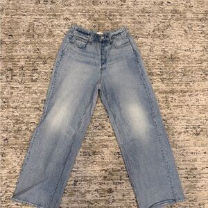 Rag & Bone Light Blue Denim Miramar sweatpants jeans